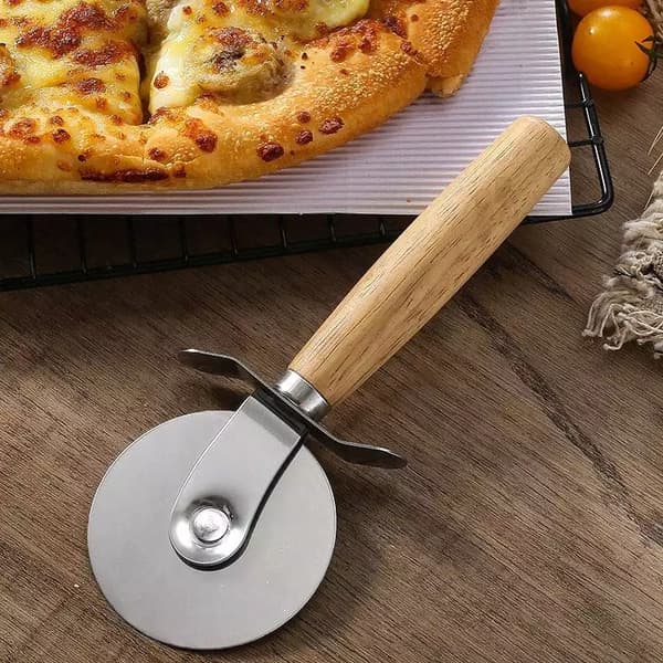 PIZZA KNIV RUND PIZZA SKÆRE KNIV CIRKEL