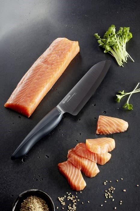 KYO-Santoku veitsi 16 cm Shin Black