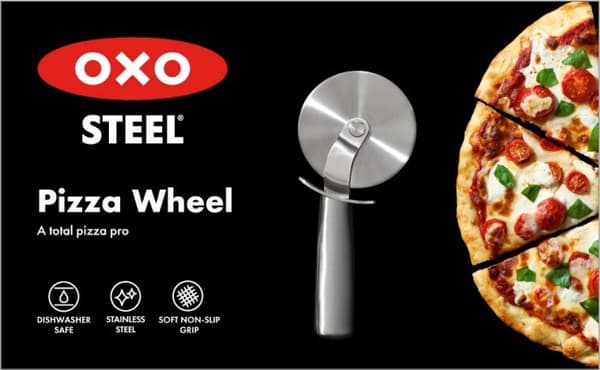 OXO-Stål pizzakniv, STÅL