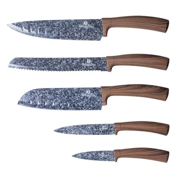 SÆT MED 5 KNIVE I STAT BERLINGER HAUS BH-2160