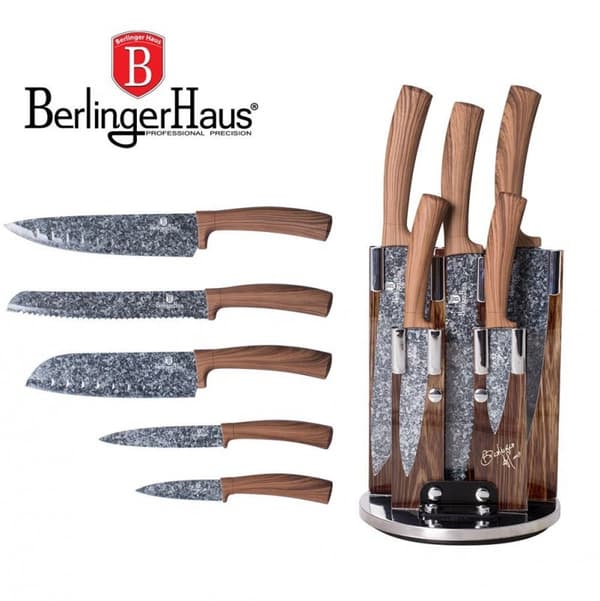 SÆT MED 5 KNIVE I STAT BERLINGER HAUS BH-2160