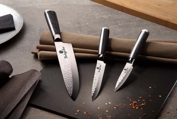 SÆT MED 3 BERLINGER HAUS BH-2487 PRIMAL GLOSS KNIVE