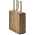 Miniatyrbild 3 av 4: Alessi Milky Way Minor Knife Block, Brun - GAG01
