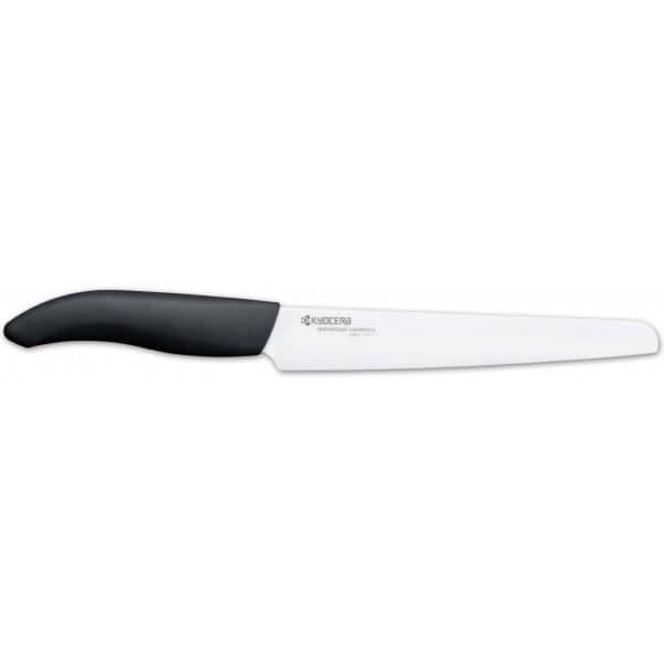 Skivkniv med mikrotänder från Gen Kyocera-serien och blad 18 Svart