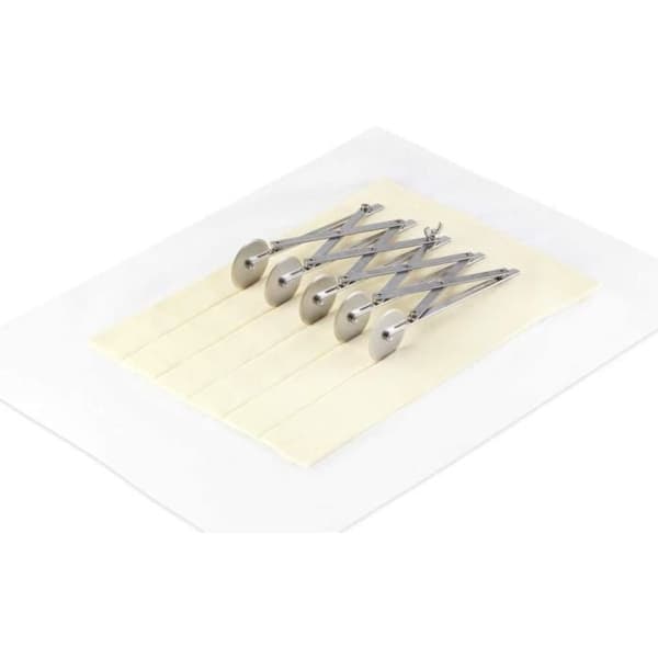 Thermohauser 5-delad degskärare i rostfritt stål med släta skärhjul 5,5 cm - 5000268805