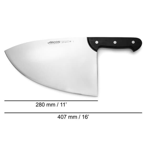 Arcos universal nät, 28 cm långt NITRUM® blad i rostfritt stål med polyoximetylen (POM) handtag.