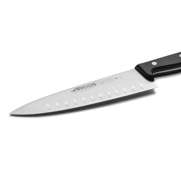 Arcos Universal 280601 kockkniv i nitrumstål, med Polyoxymethylene Mango och 20 cm blad i låda.