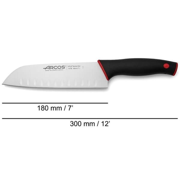 ARCOS Dúo - Santoku kniv (180 mm)
