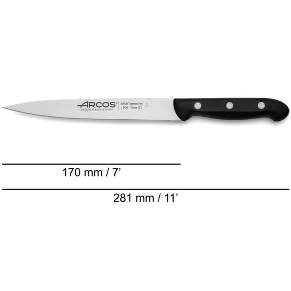 ARCOS Maitre - sula filkniv (170 mm)