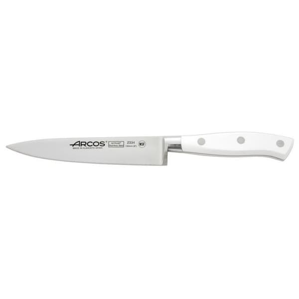 Smidd skärkniv 15cm blad Riviera White Arcos - Rostfritt stål - Skärning