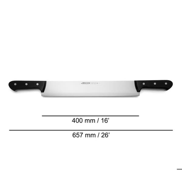 Ostskärare - ARCOS - 400 mm - Rostfritt stål - Dubbla handtag - Slitstarkt redskap