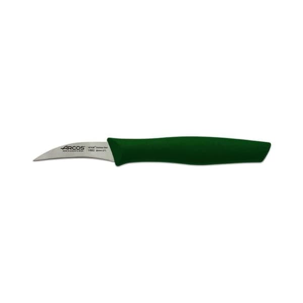 Mondador Arcos Nova 188321 rostfritt stål Nitrum och polypropen mangokniv, grön, 6 cm blad med bladskydd