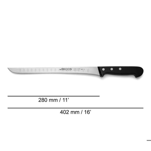 Professionell skinkkniv i universalsortimentet, 280 mm "Arcos" bikakeblad