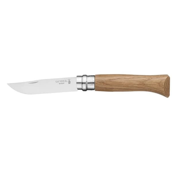 Kniv - OPINEL - nr 8 - Ek - Rostfritt stål - 19,5 cm