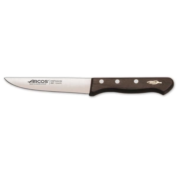 Arcos Palissandre 262100 grönsakskniv i Nitrum rostfritt stål och rosewood mango med 11 cm blad och blad av