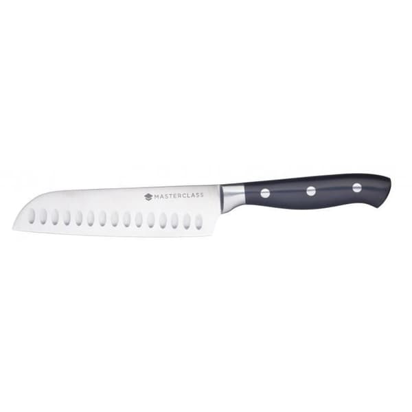 MasterClass kökskniv Edgekeeper 12 cm rostfritt stål svart/silver
