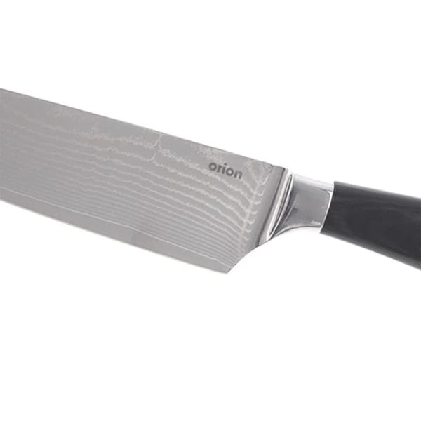 DAMASCUS kokkekniv i stål, 33,5 cm