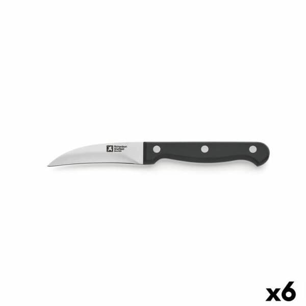 Richardson Sheffield Artisan urbeningskniv svart metall (15,5 cm) (pack 6x)