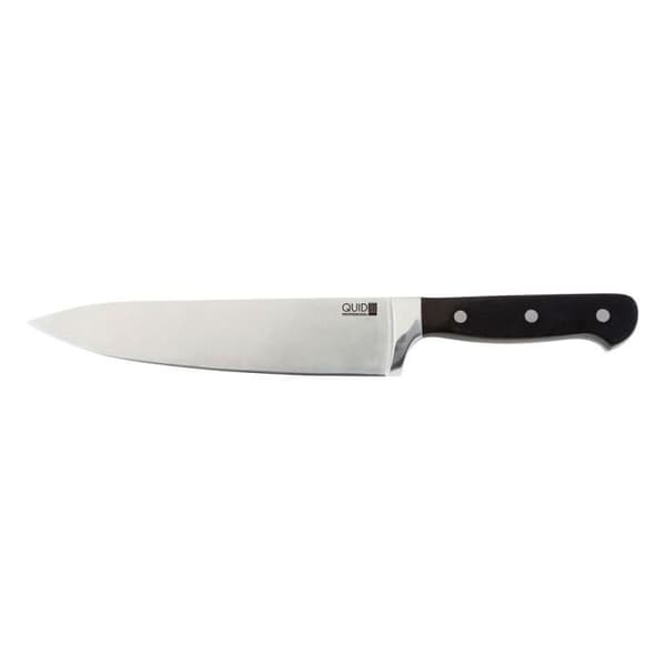 Kockkniv Quid Professionell kock i rostfritt stål Svart Svart Metall 20 cm (Pack 6x)