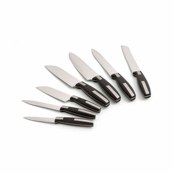 Quid Habitat kockkniv svart metall 20 cm (förpackning 12x)