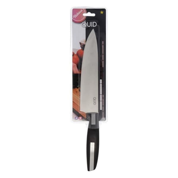 Quid Habitat kockkniv svart metall 20 cm (förpackning 12x)