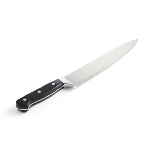 Kockkniv Quid Professionell kock i rostfritt stål Svart Svart Metall 25 cm (Pack 6x)