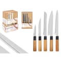 Miniatyrbild 2 av 3: Knivset Kinvara SJ6533B Brun Metall Bambu (12 antal)