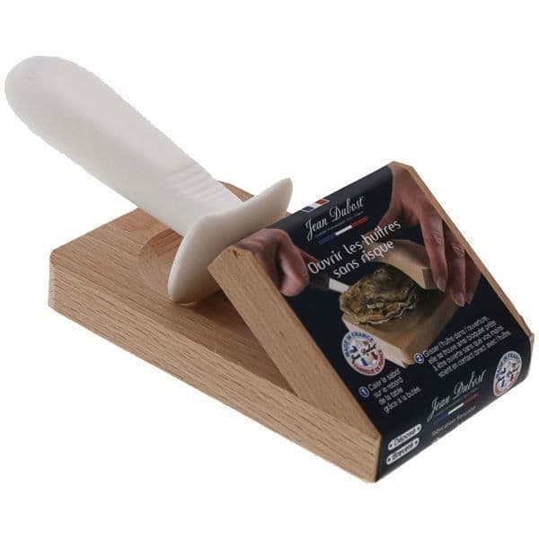 JEAN DUBOST WOODEN 8-KIL CLOG MED OYSTER KNIV POLYPR HANDTAG