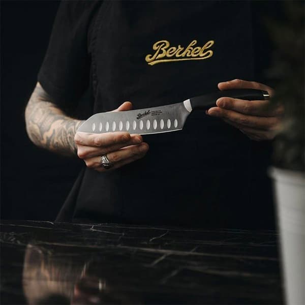 BERKEL Teknica Santoku Kniv 17 cm Svart