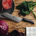 Miniatyrbild 4 av 4: BERKEL Teknica Santoku Kniv 17 cm Svart