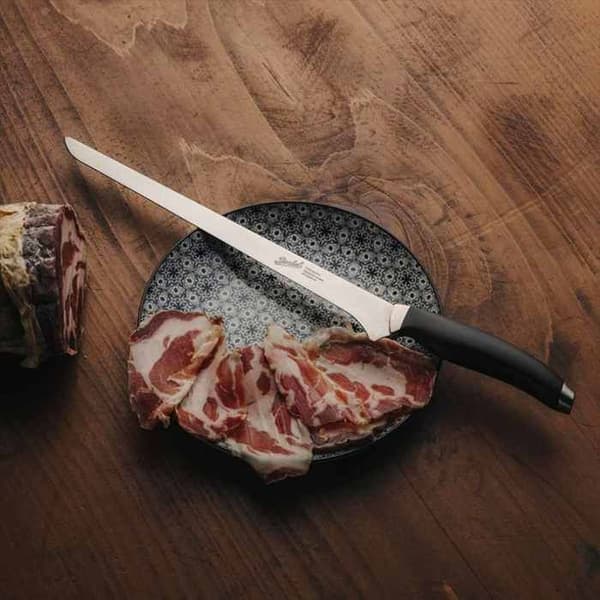 BERKEL Teknica Skärkniv för Skinka 28 cm Svart