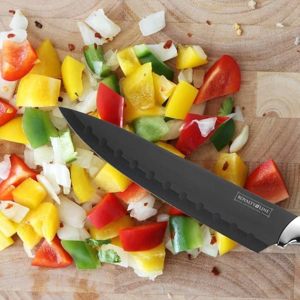 Knivset med Knivblock - 7-delar