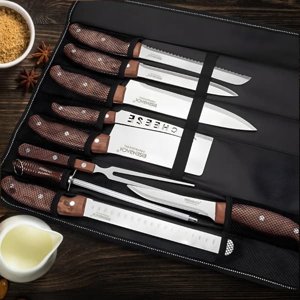 Knivset med Förvaringsväska - 9-delar