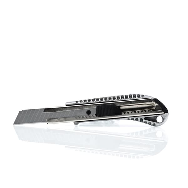 Tapetkniv i aluminium 100x18x0,5mm