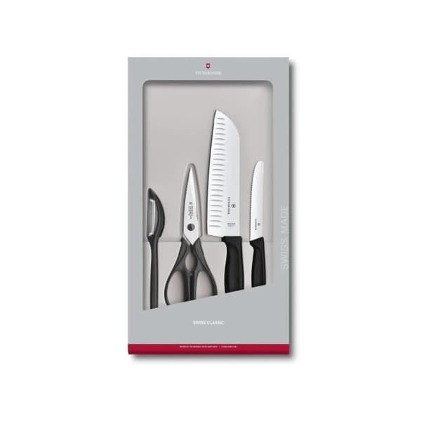 Victorinox Swiss Classic 4-delat knivset - Hemköksset