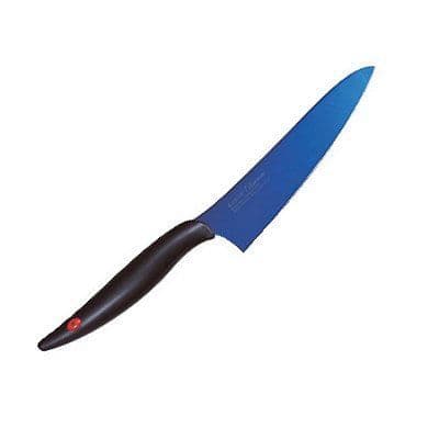 Kinesisk KASUMI Titanium blå kockkniv 13 cm
