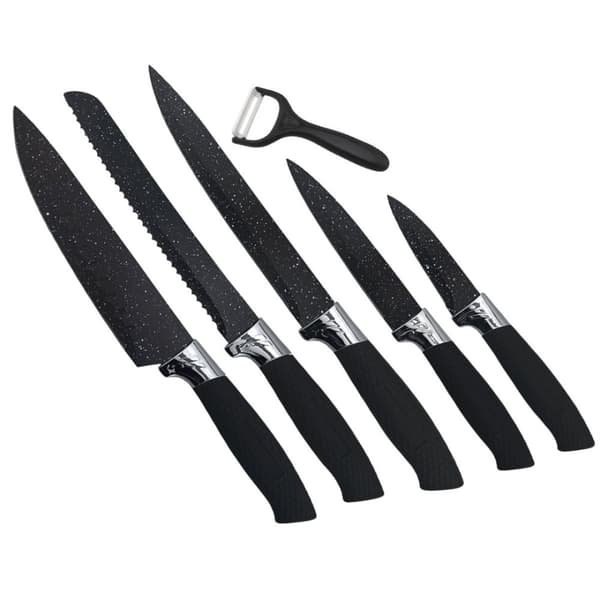 6-DELS GRANIT KNIV SÆT 1559