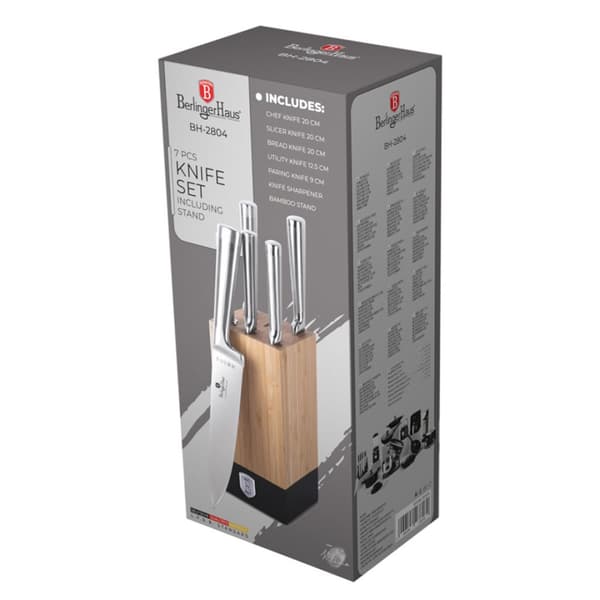 BERLINGER HAUS BH-2804 KNIVSÆT I BAMBUKLOK