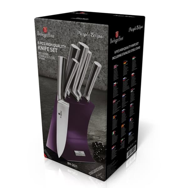 BERLINGER HAUS BH-2671 KNIVSÆT I STAND