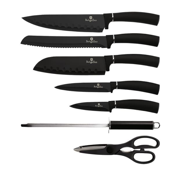 BERLINGER HAUS BH-2565 SORT SØLV KNIV SÆT I STAND