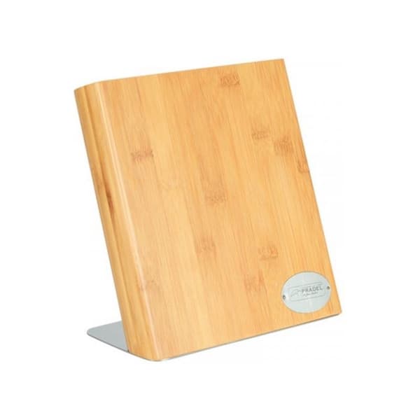 Knivblock - JEAN DUBOST - Universell i bambu - Elegant design - Neutral färg - 1 styck