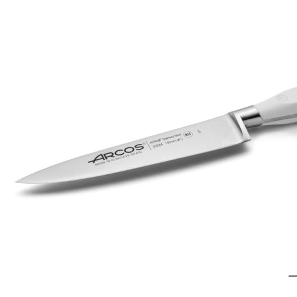 Smidd skärkniv 15cm blad Riviera White Arcos - Rostfritt stål - Skärning