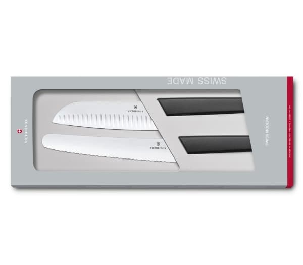 Victorinox 6.9093.22G, Kniv sett, Rustfritt stål, Polypropylen, Rustfritt stål, Svart, 22 cm