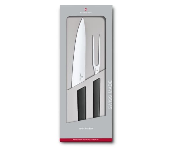 Victorinox 6.9093.21G, Kniv sett, Rustfritt stål, Polypropylen, Rustfritt stål, Svart, 21 cm