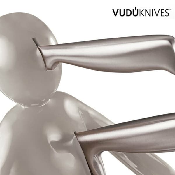 Vudú Knives Supreme Knivholder og Kniv Sæt (5 stykker) - Guld