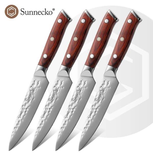 Utility Knife Sæt, Rustfrit Stål Blade, Ergonomisk Håndtag,C-4stk sæt