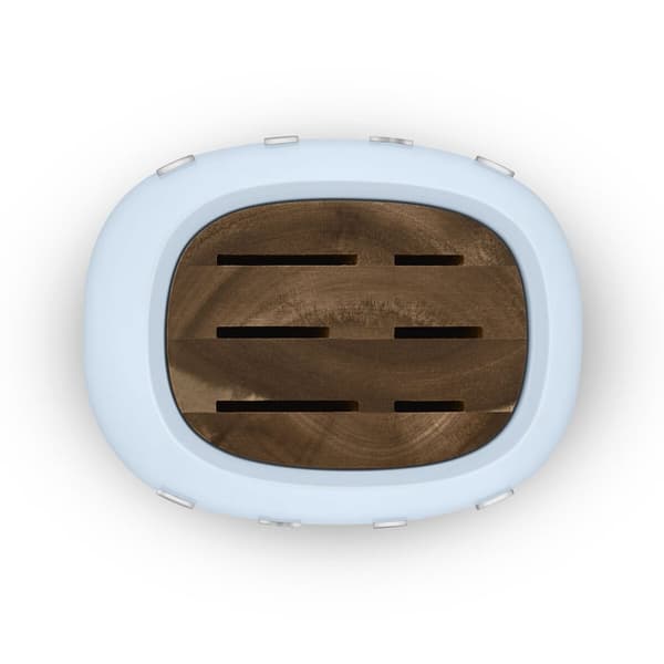 Setti keittiöveitsiä ja teline Smeg KBSF02PB