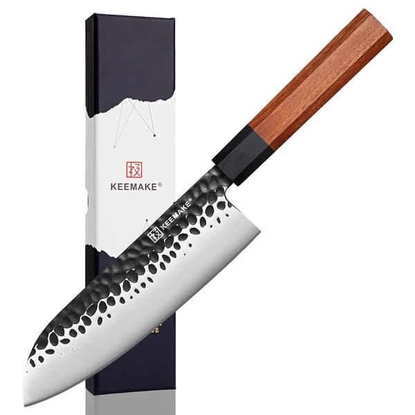 Professionellt Kökknivset, 7-tums Santoku, 8-tums Kockkniv,7 Tum Santoku Kniv