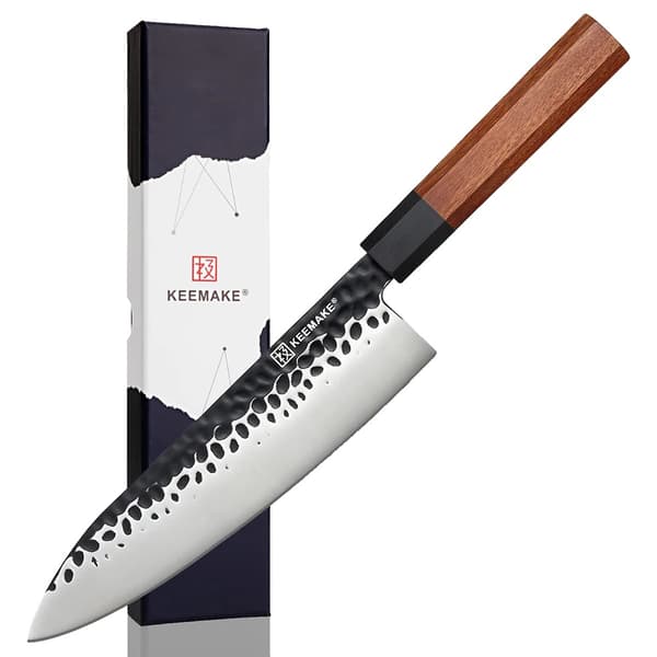 Professionelt Køkkenkniv Sæt, 7 Tommer Santoku, 8 Tommer Kokkekniv,8 Tommer Kokkekniv