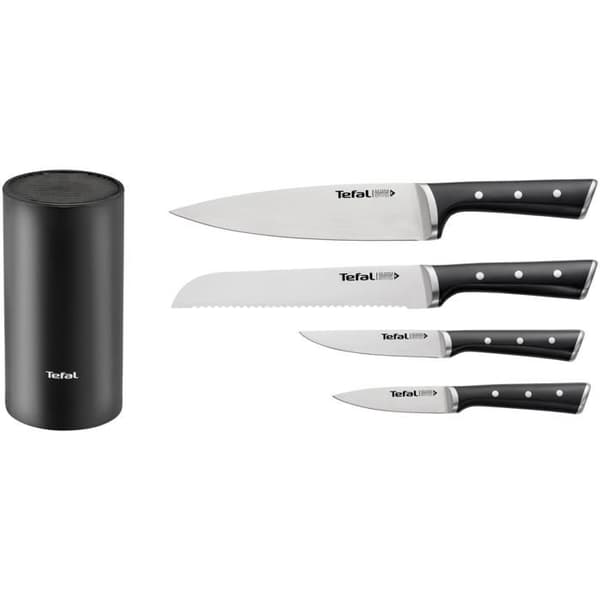Tefal ICE FORCE Set av knivar 4 delar plastblock K2325S75